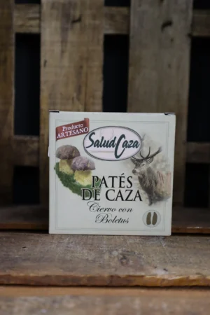 PATÉ DE CIERVO CON BOLETUS