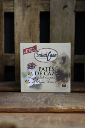 PATÉ DE JABALI CON PASAS