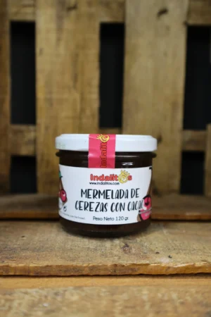 MERMELADA DE CEREZAS CON CACAO