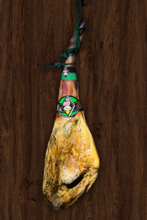 JAMÓN DE CEBO DE CAMPO IBÉRICO 50% RAZA IBÉRICA