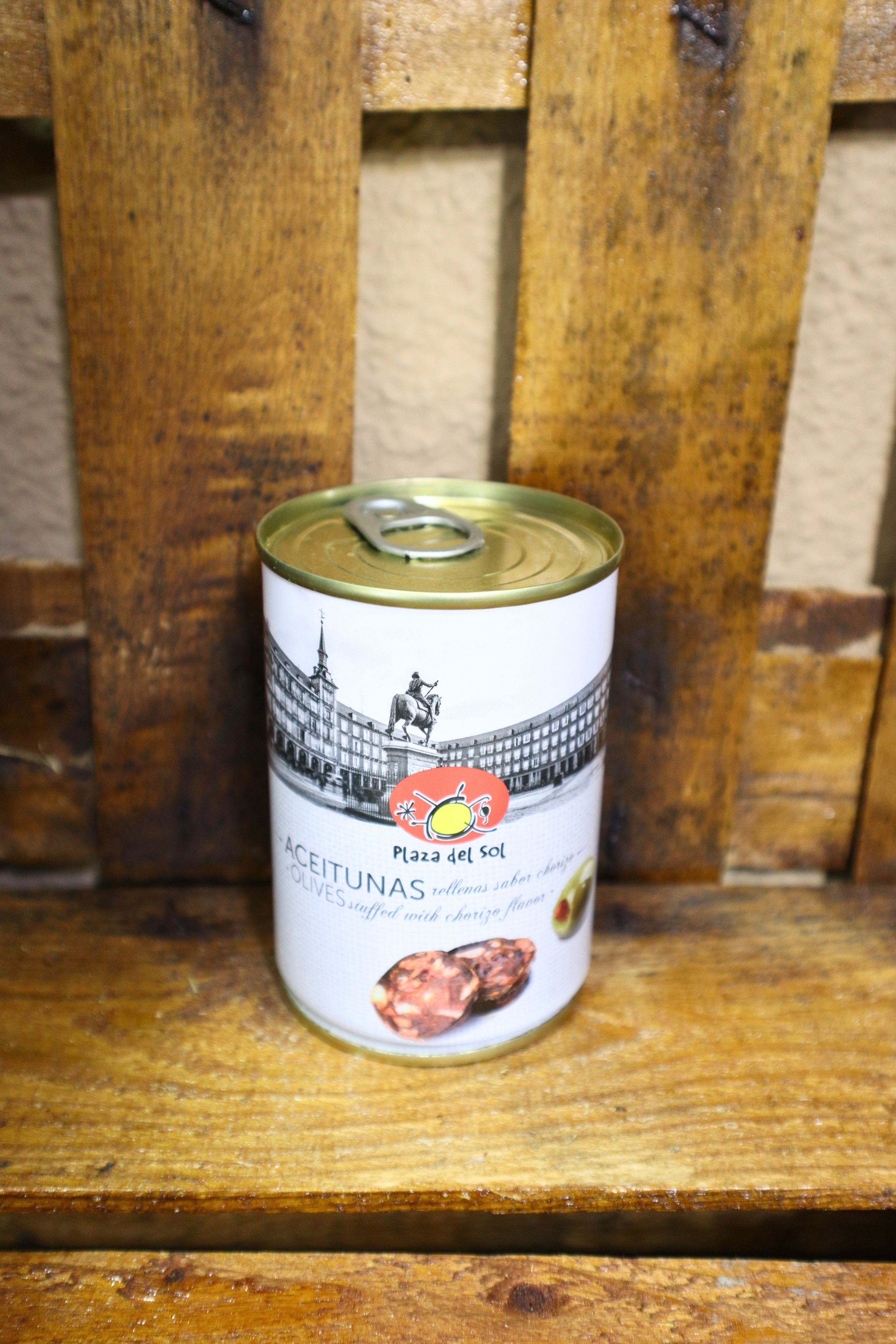 ACEITUNAS RELLENAS SABOR CHORIZO