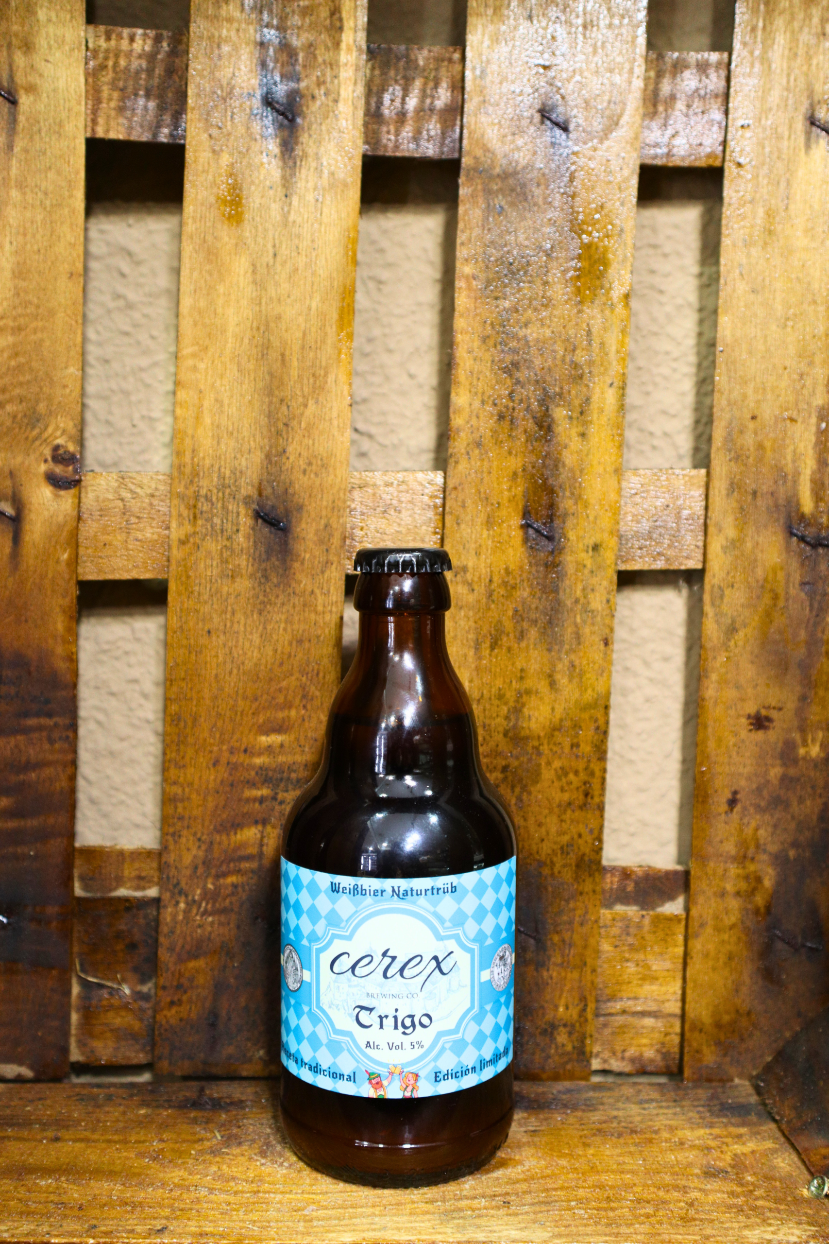 CERVEZA CEREX TRIGO