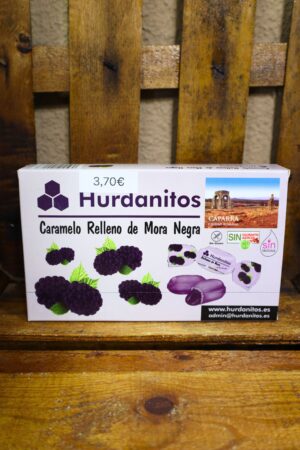 CARAMELO RELLENO DE MORA NEGRA
